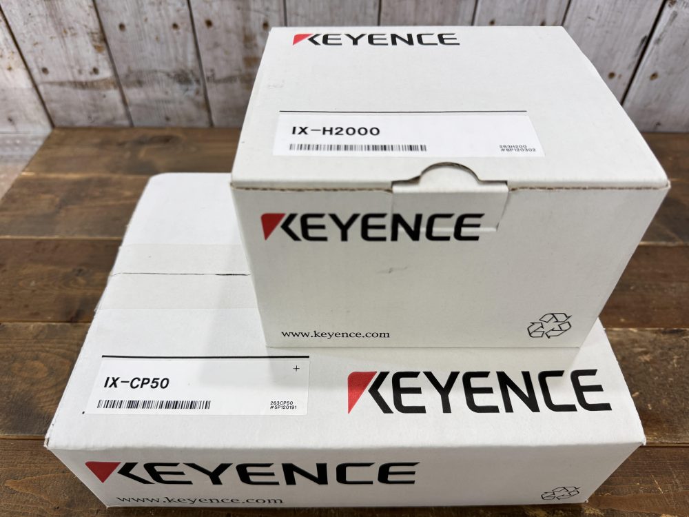 24-2-29 KEYENCE キーエンス カメラ内蔵レーザ変位センサ センサアンプ親機 IX-H2000 IX用コントロールパネル IX-CP50