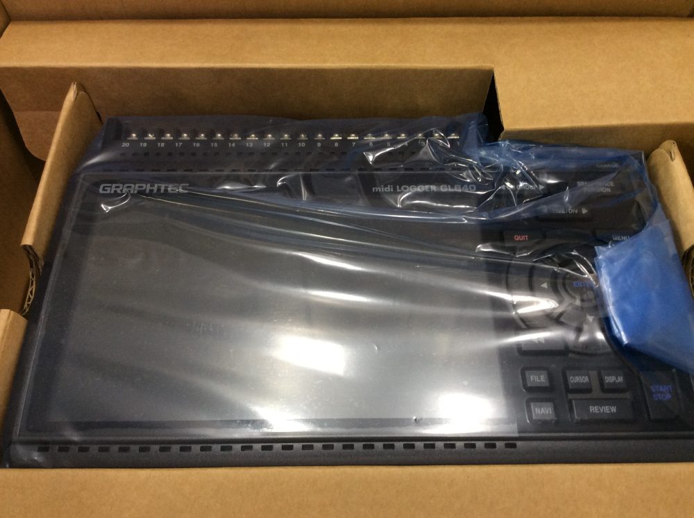 2024-02-12 GRAPHTEC グラフテック データロガー(記録計) midi LOGGER GL840-M