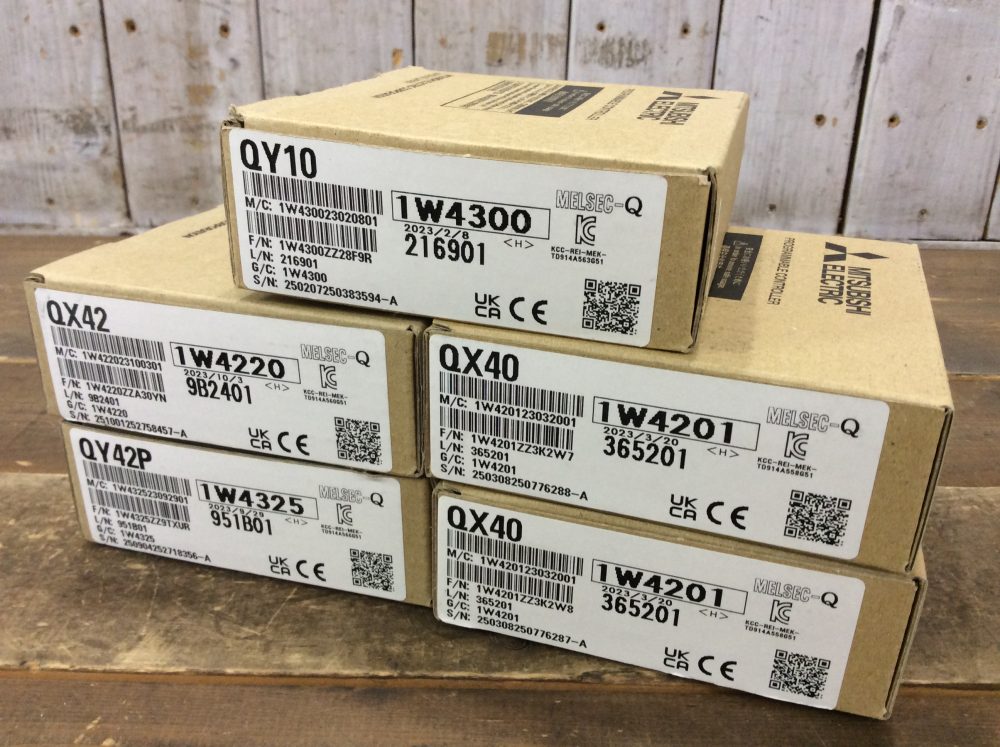 2024-02-08 MITSUBISHI 三菱電機 入力ユニット 出力ユニット QX40 QY10 QX42 QY42P