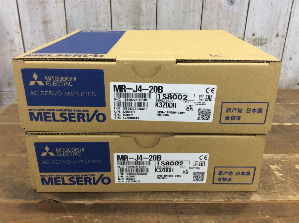 2024-03-07 MITSUBISHI 三菱電機 サーボアンプ MR-J4-20B