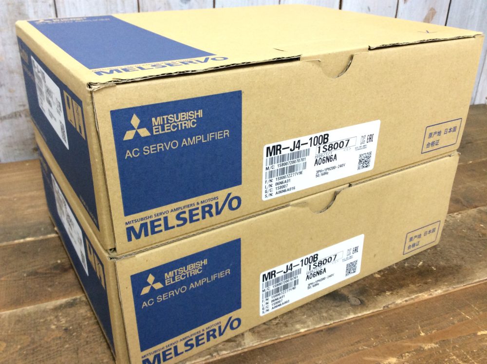 2024-03-31 MITSUBISHI 三菱電機 サーボアンプ MR-J4-100B