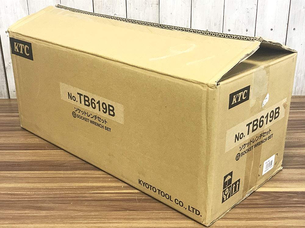 KTC 京都機械工具 19.0sq.ソケットレンチセット[19点] TB619B 未使用品を宅配買取させて頂きました！