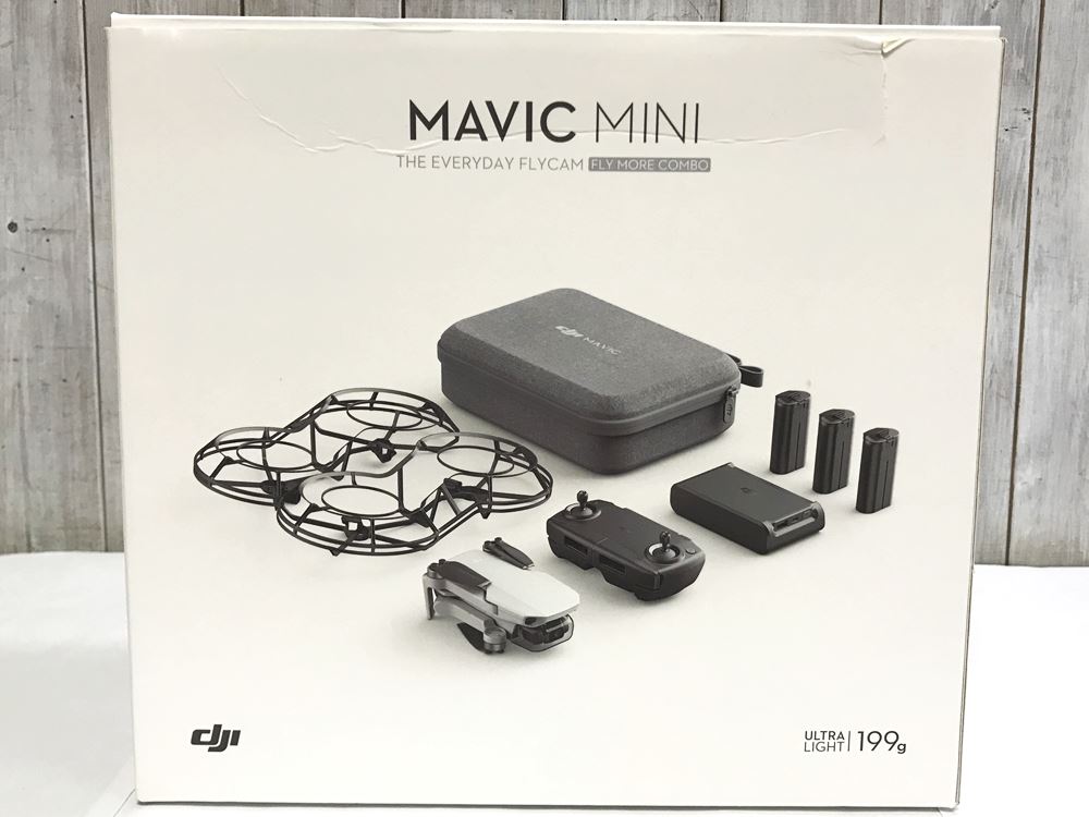 DJI ディージェイアイ 軽量小型カメラドローン マビック ミニ MAVIC MINI FLY MORE COMBO (MAMNIC) 中古品を宅配買取させて頂きました！