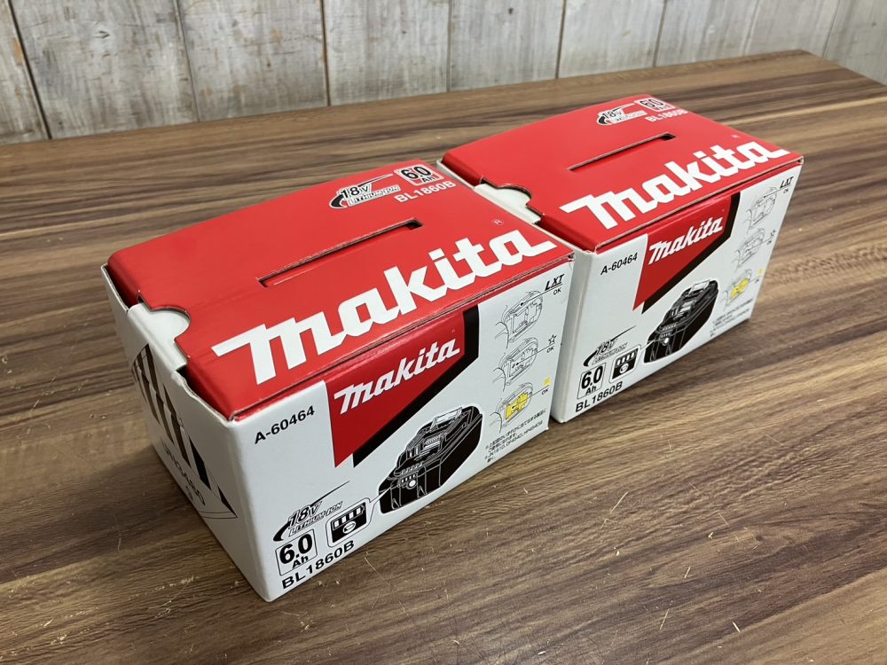 makita マキタ 純正リチウムイオンバッテリー 18V6.0Ah 急速充電対応 BL1860B