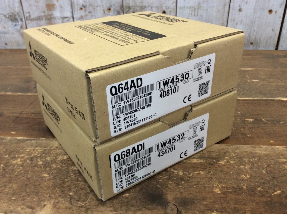 2024-04-20 MITSUBISHI 三菱電機 アナログ-デジタル変換ユニット Q64AD Q68ADI