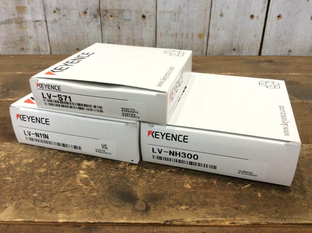 2024-05-12 KEYENCE キーエンス センサヘッド 透過型・スポットタイプ LV-S71 LV-N11N LV-NH300