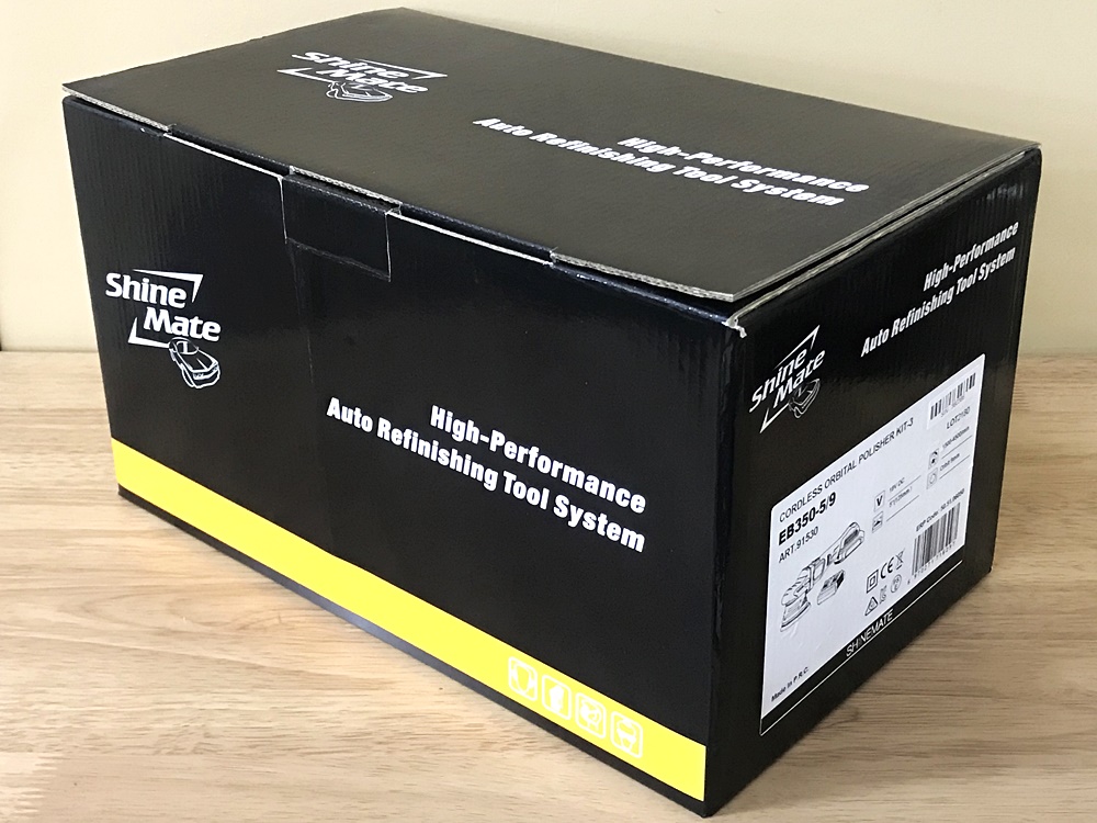 ShineMate シャインメイト コードレスオービタルポリッシャーキット EB350-5/9