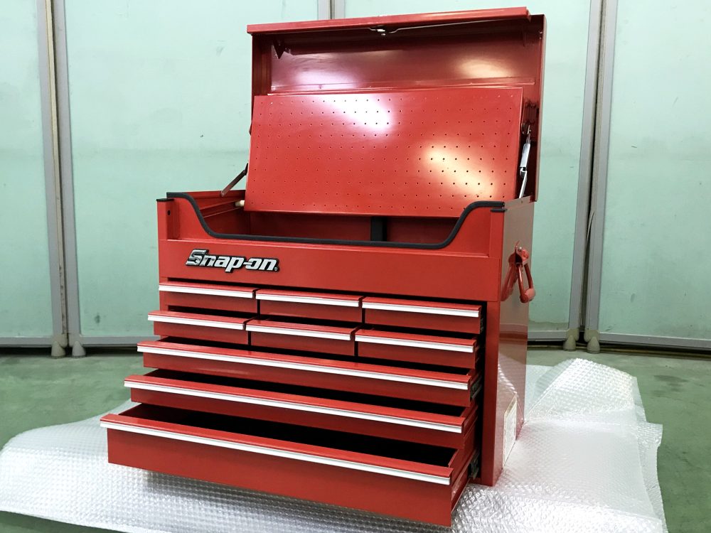 Snap-on スナップオン 9ドロワートップチェスト KRA63B 中古美品を宅配買取させて頂きました！