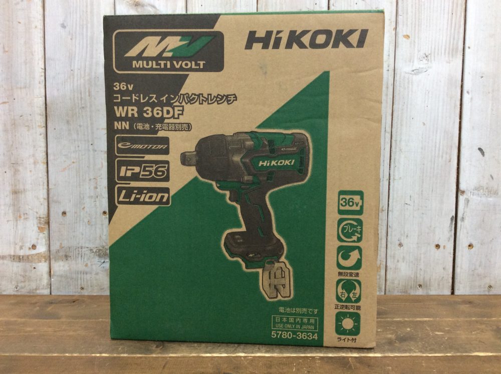 2024-05-30 HiKOKI ハイコーキ 36Vコードレスインパクトレンチ WR36DF(NN)