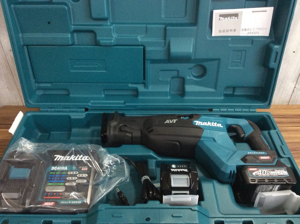 2024-05-03 makita マキタ 充電式レシプロソー 40Vmax 2.5Ah JR002GRDX