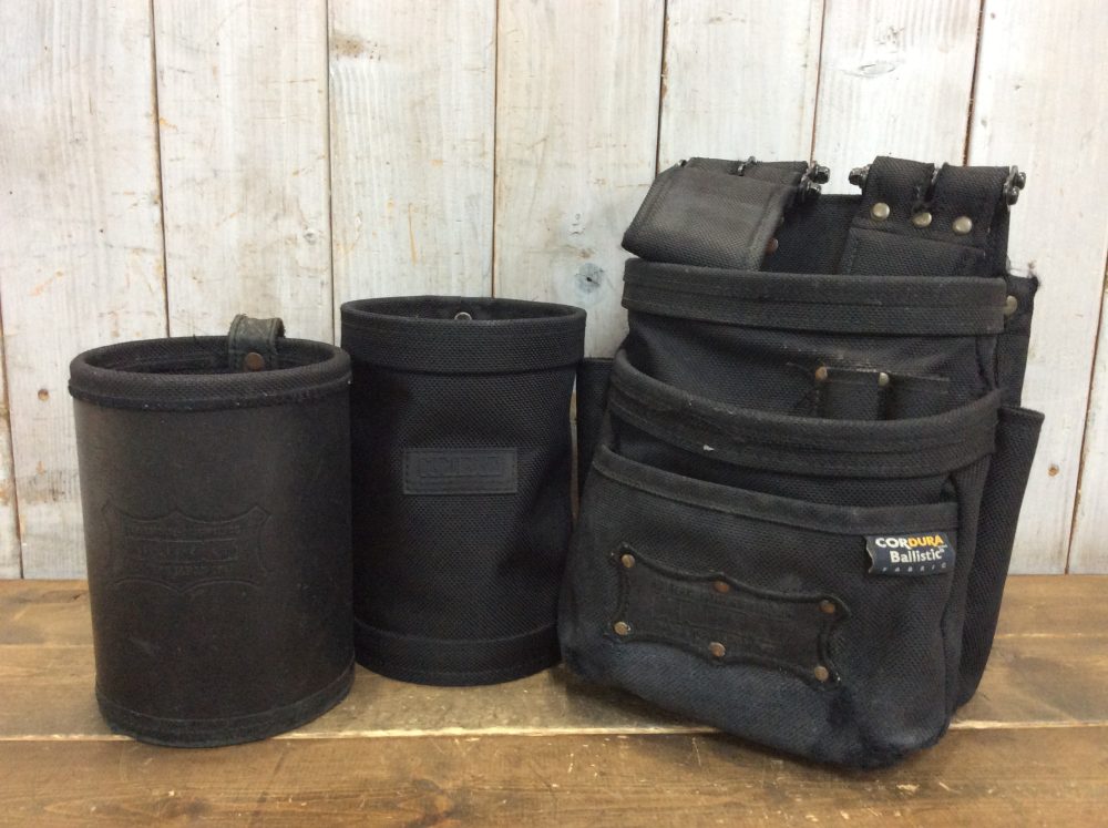 24-5-22 KNICKS ニックス コーデュラバリスティック生地チェーンタイプy3段腰袋 BA-301DDX