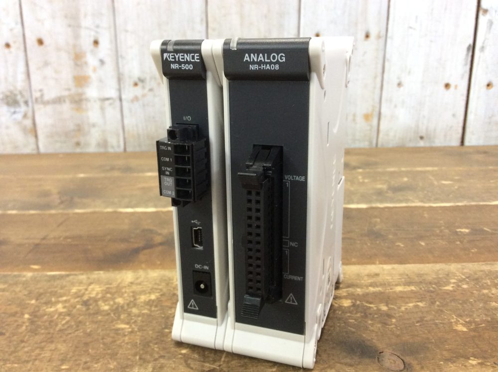 2024-05-08 KEYENCE キーエンス マルチ入力データロガー+高速アナログ計測ユニットセット NR-500+NR-HA08
