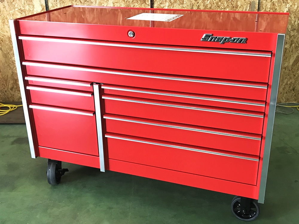 Snap-on スナップオン MASTERシリーズ 9ドロワーロールキャブ KRL722CPBO 未使用品を宅配買取させて頂きました！