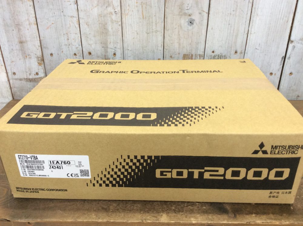 2024-06-06 MITSUBISHI 三菱電機 GOT2000 10.4型 VGA TFTカラー タッチパネル GT2710-VTBA