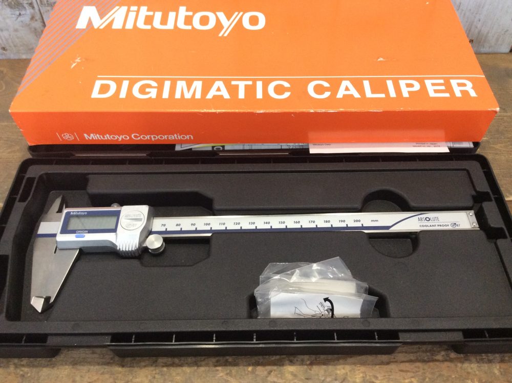2024-06-19 Mitutoyo ミツトヨ ABSクーラントプルーフキャリパ CD-P20S 500-703-20