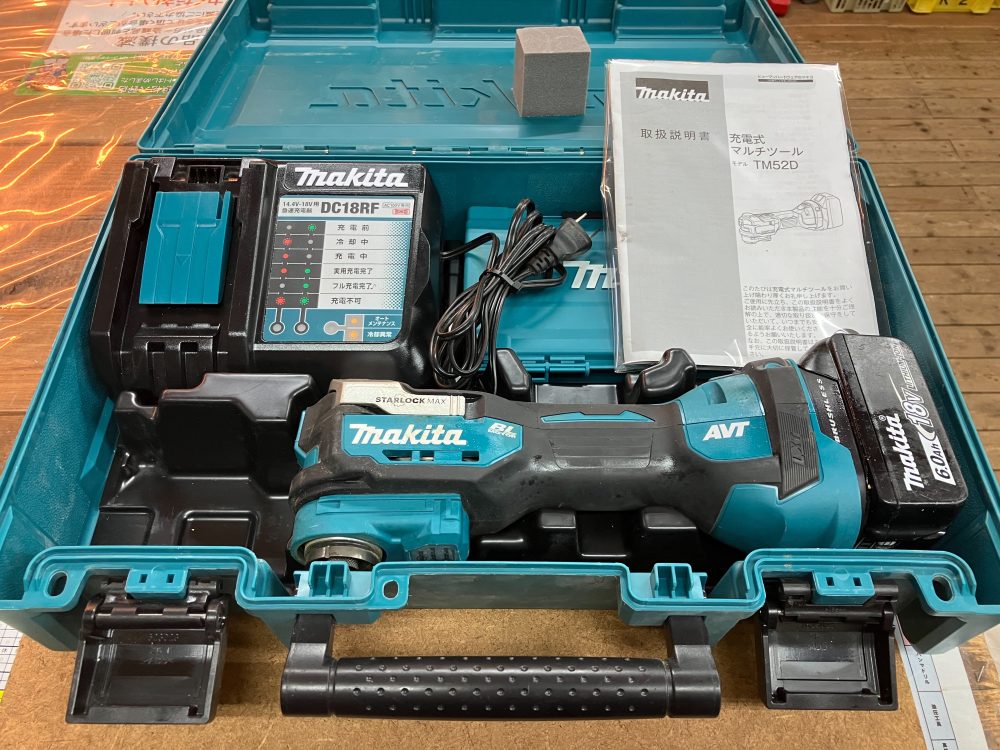 makita マキタ 充電式マルチツール TM52DRG