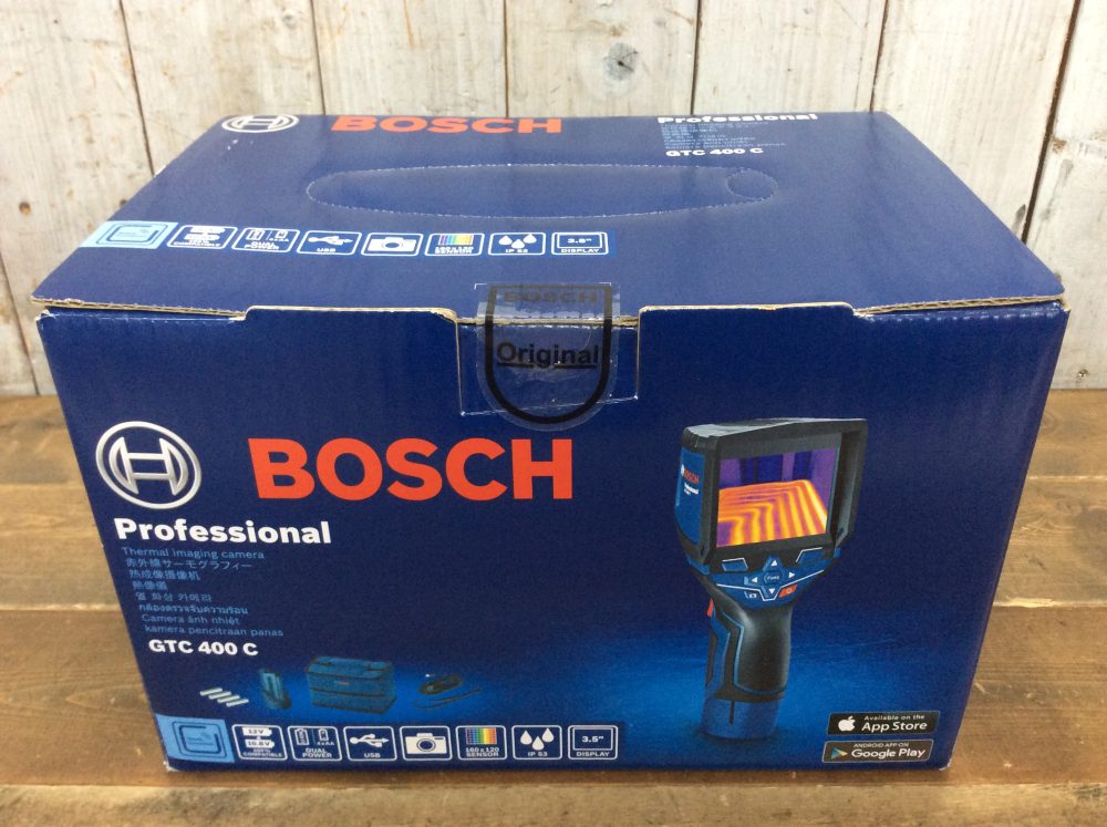24-7-22 BOSCH ボッシュ 赤外線サーモグラフィー GTC400C