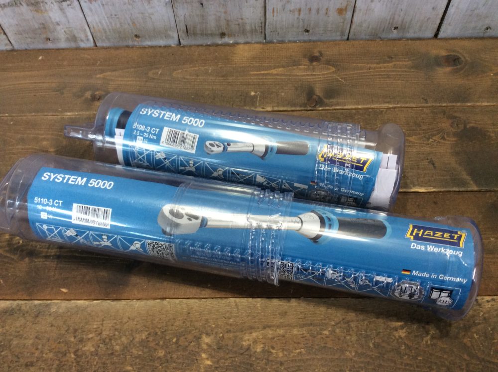 2024-07-17 HAZET ハゼット トルクレンチ 14 2.5-25Nm 5108-3CT 38 10-60Nm 5110-3CT