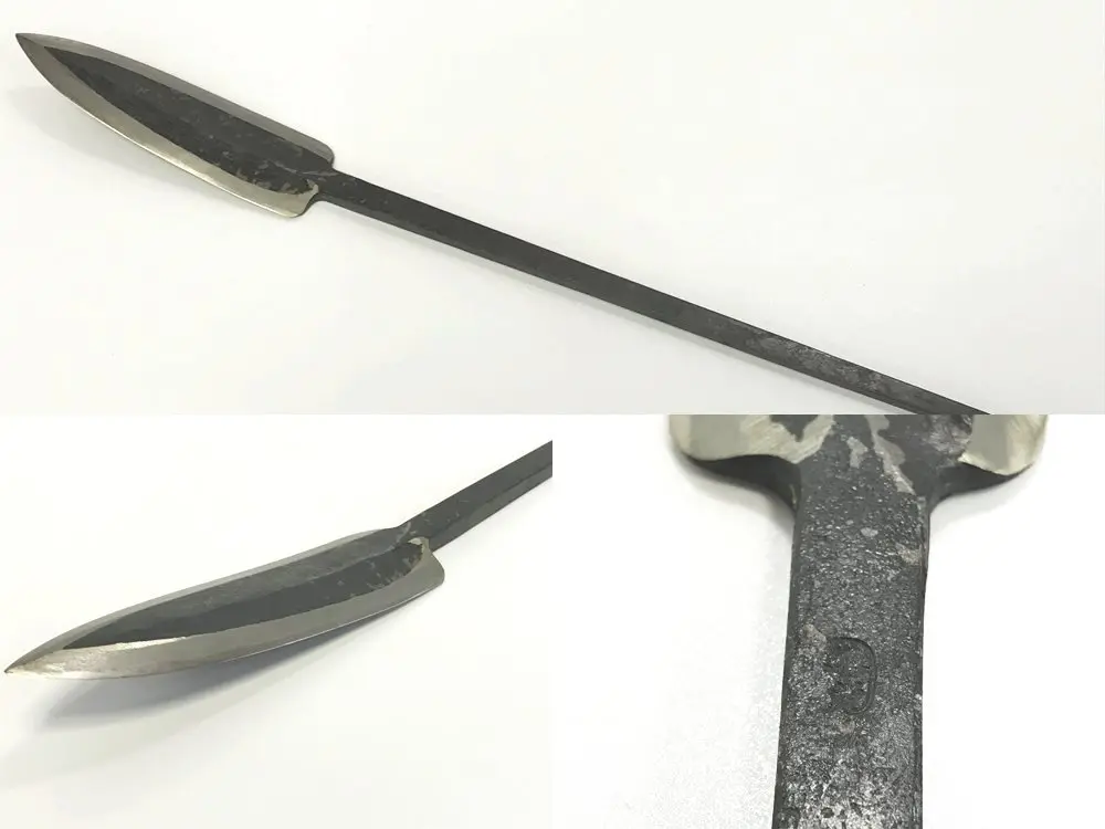 宅配買取】白鷹幸伯作 やりがんな『興光』 西岡型槍鉋 白樫柄 未使用品