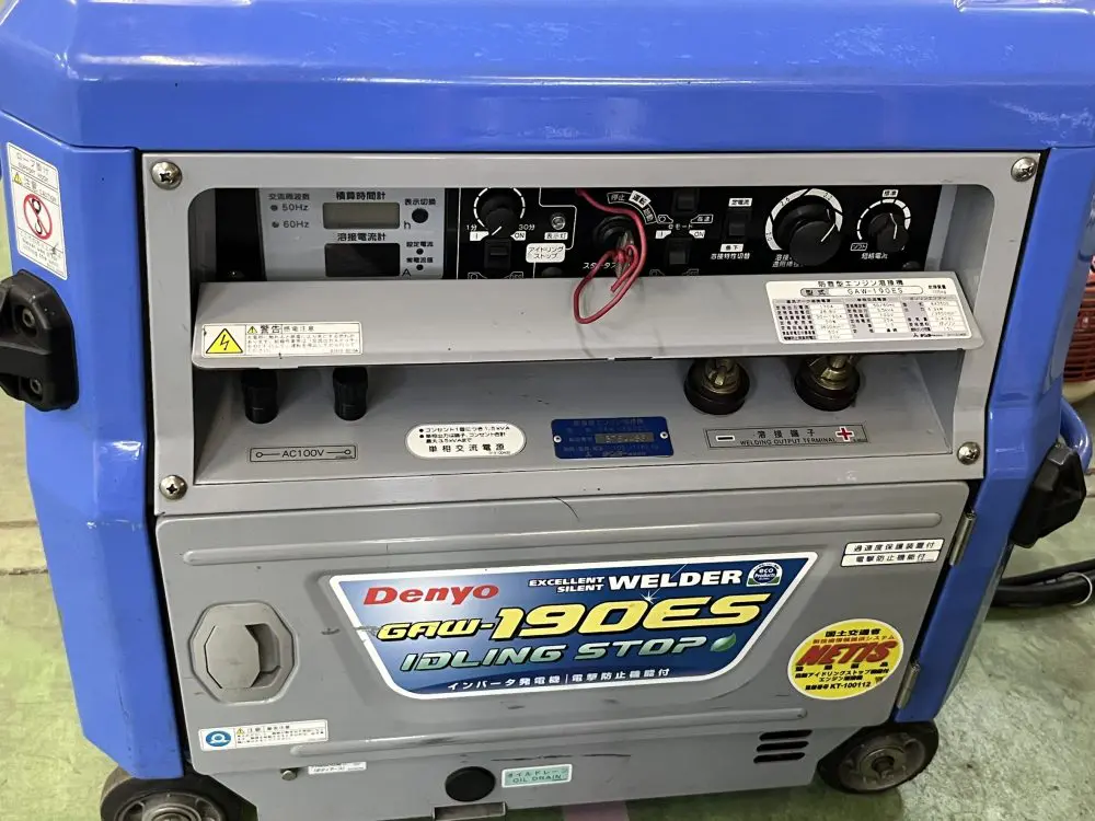 出張買取】Denyo デンヨー ガソリンエンジン溶接機 ウェルダー GAW