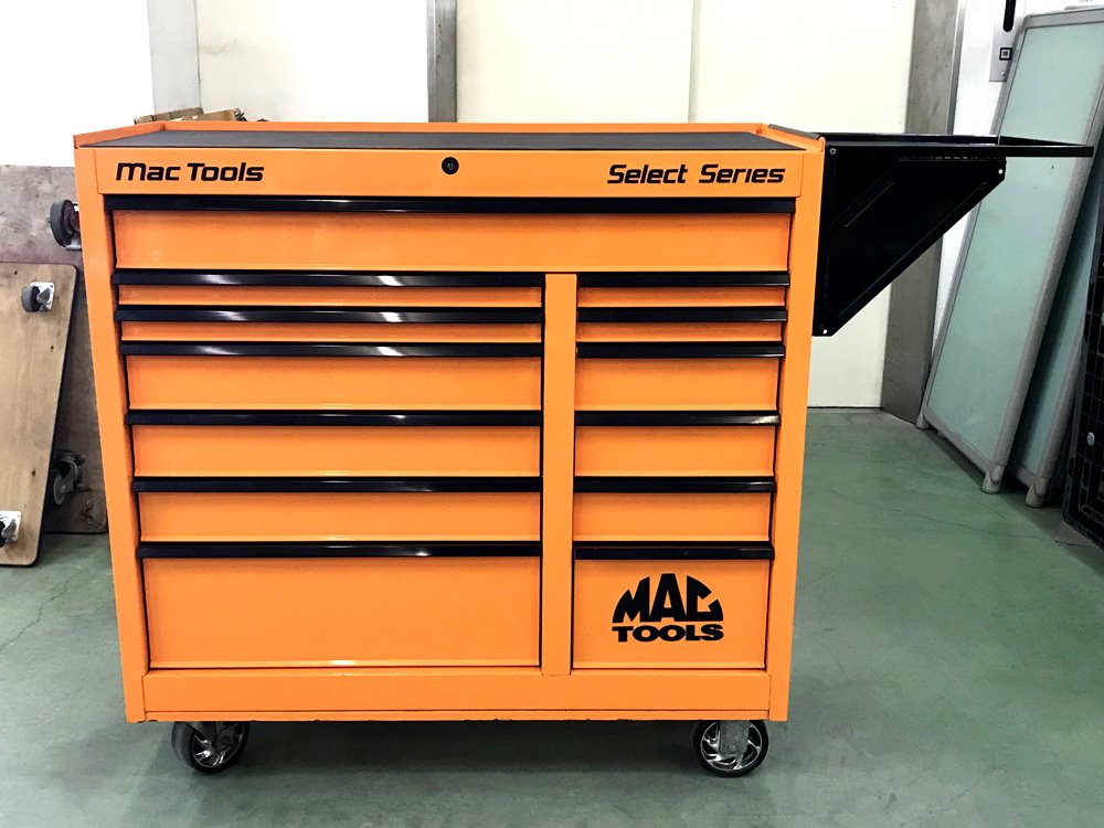 MAC TOOLS マックツールズ Selectシリーズ 13ドロワー ツインバンクロールキャブ MB4290C-OR 中古品を宅配買取させて頂きました!