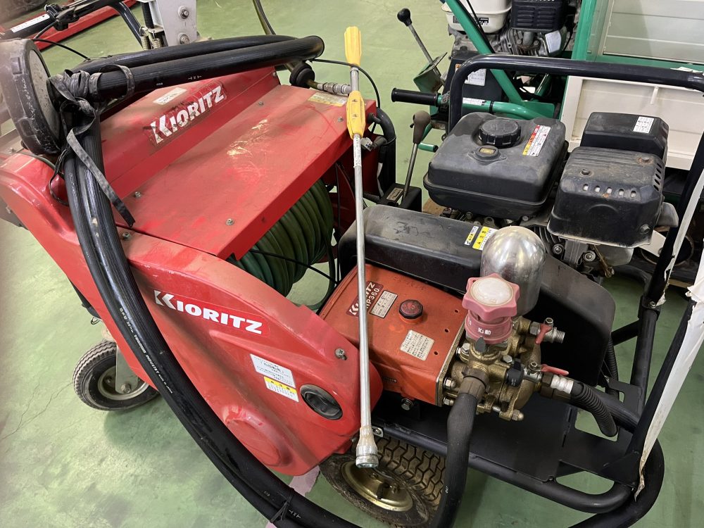 KIORITZ 共立 自走式キャリーエンジンセット動噴 AHP360