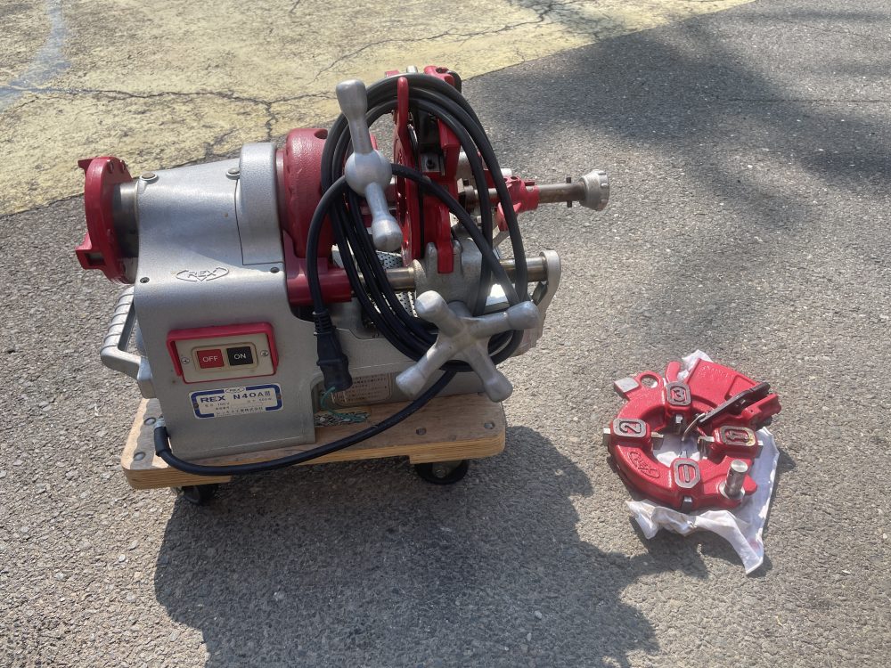 REX レックス工業 パイプマシン ネジ切り N40AⅢ