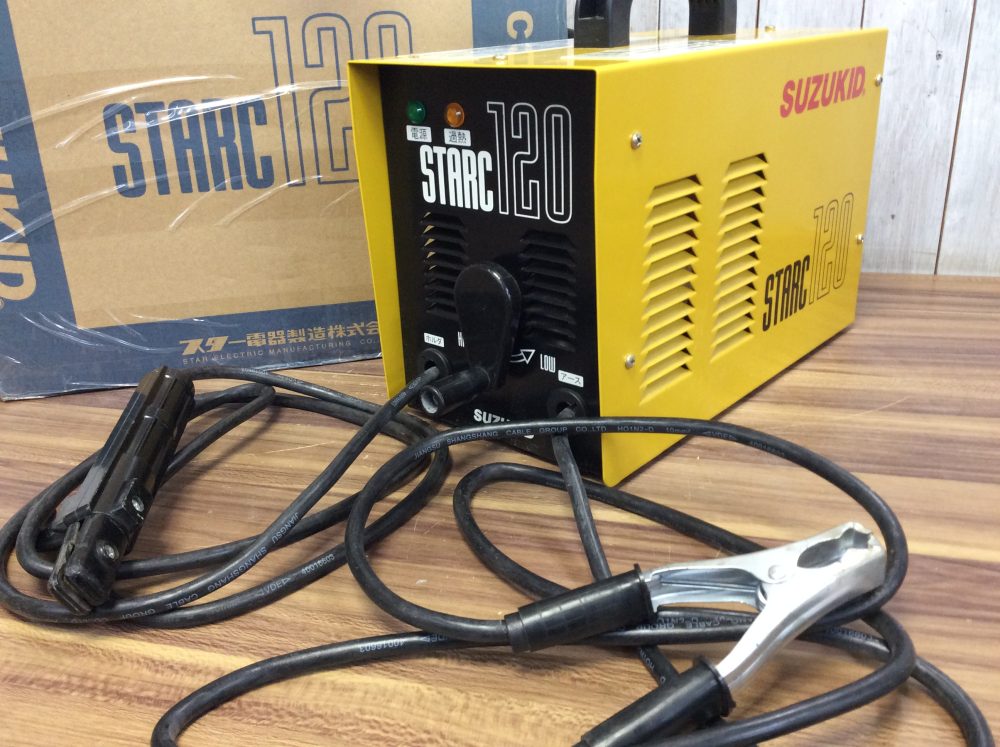 2025-03-30SUZUKID スズキッド 100V/20V兼用 交流アーク溶接機 60Hz用 SSC-122