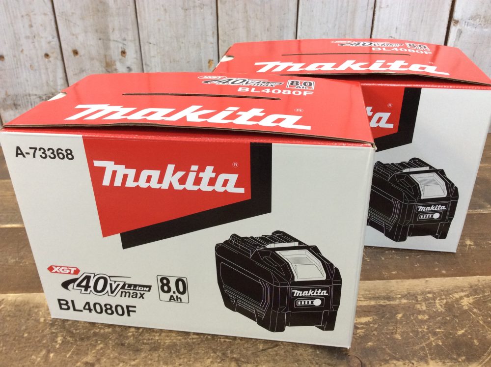 2025-03-20 makita マキタ 40Vmax8.0Ah リチウムイオンバッテリ BL4080F