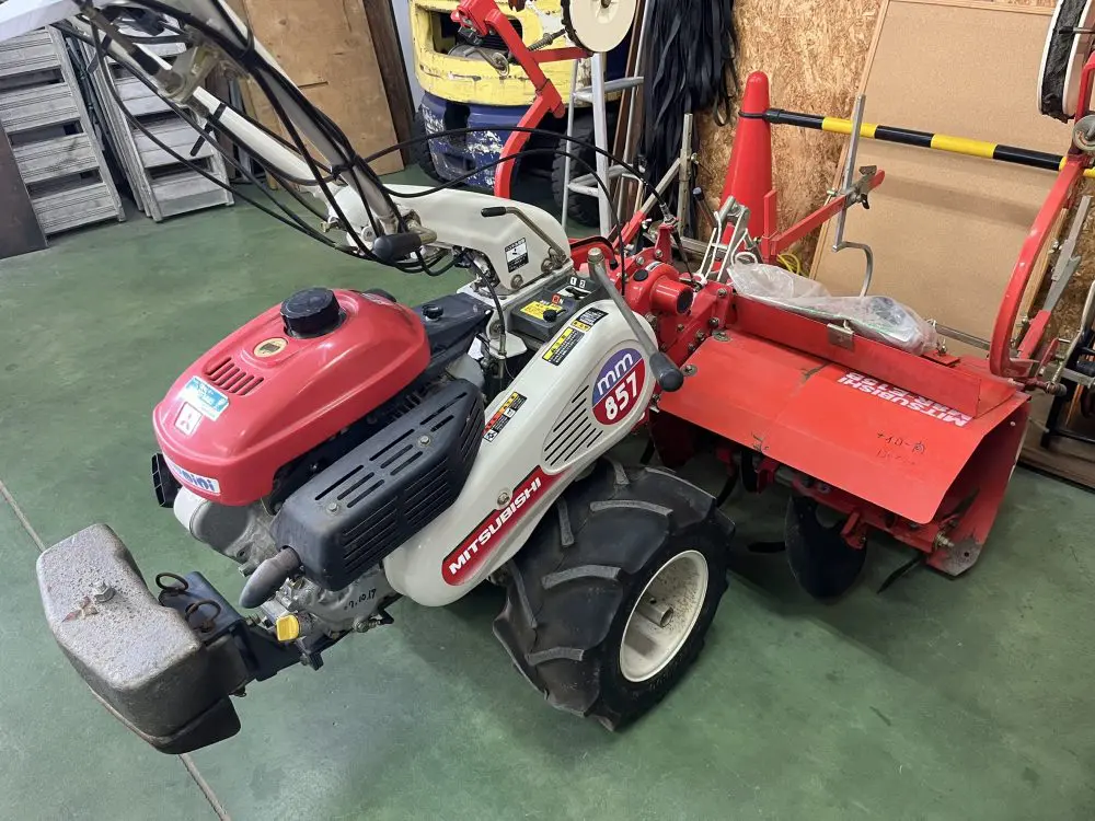 出張買取】MITSUBISHI 三菱 耕運機 管理機 マルチャー mm857 中古品を
