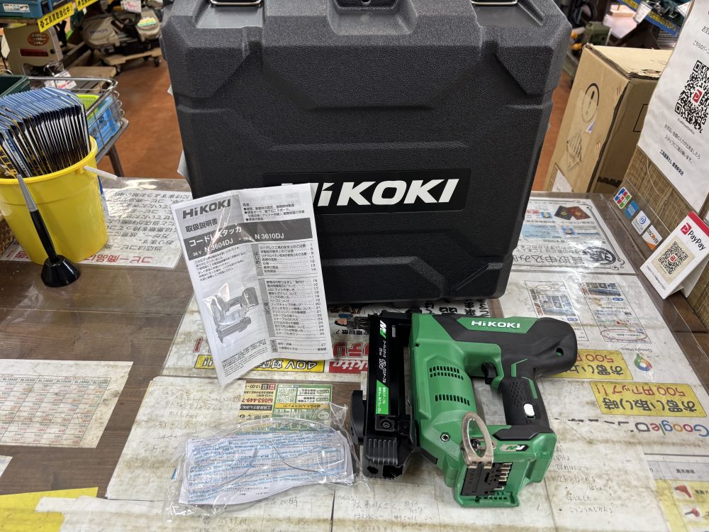 HAIKOKI ハイコーキ コードレスタッカ M3610DJ