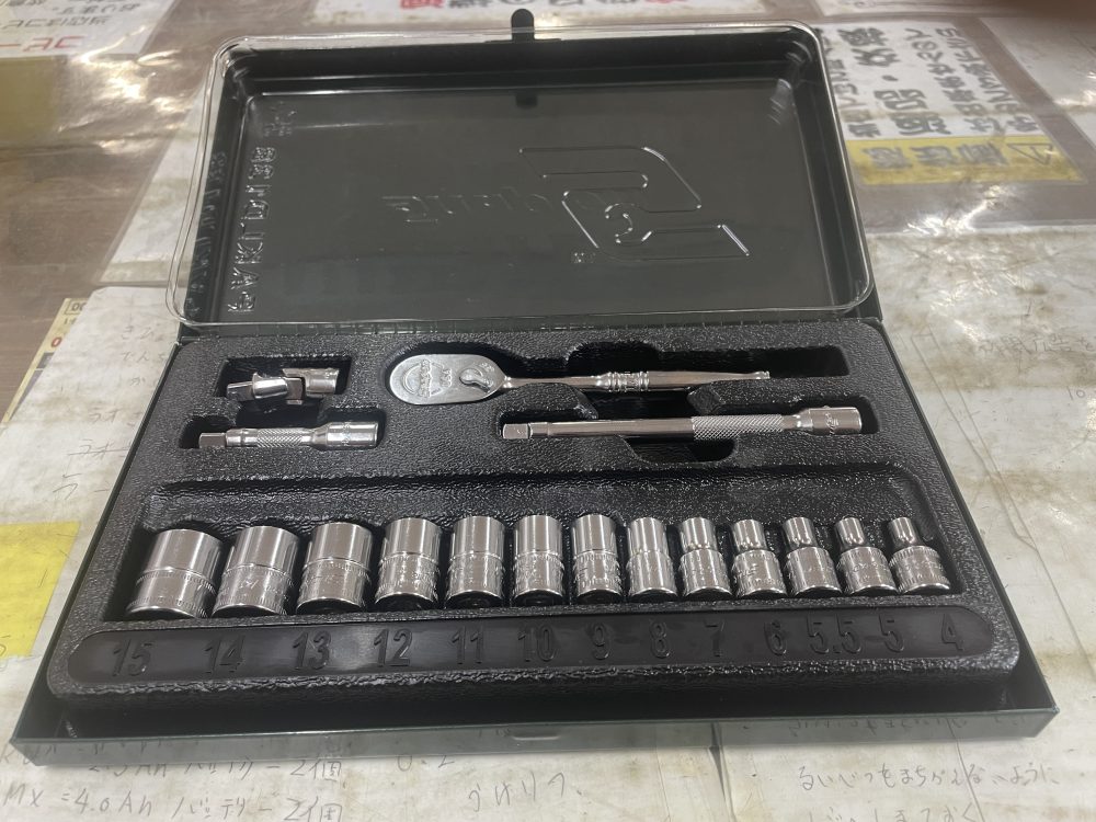 Snap on スナップオン 4/1ラチェットソケットセット PAKLD138