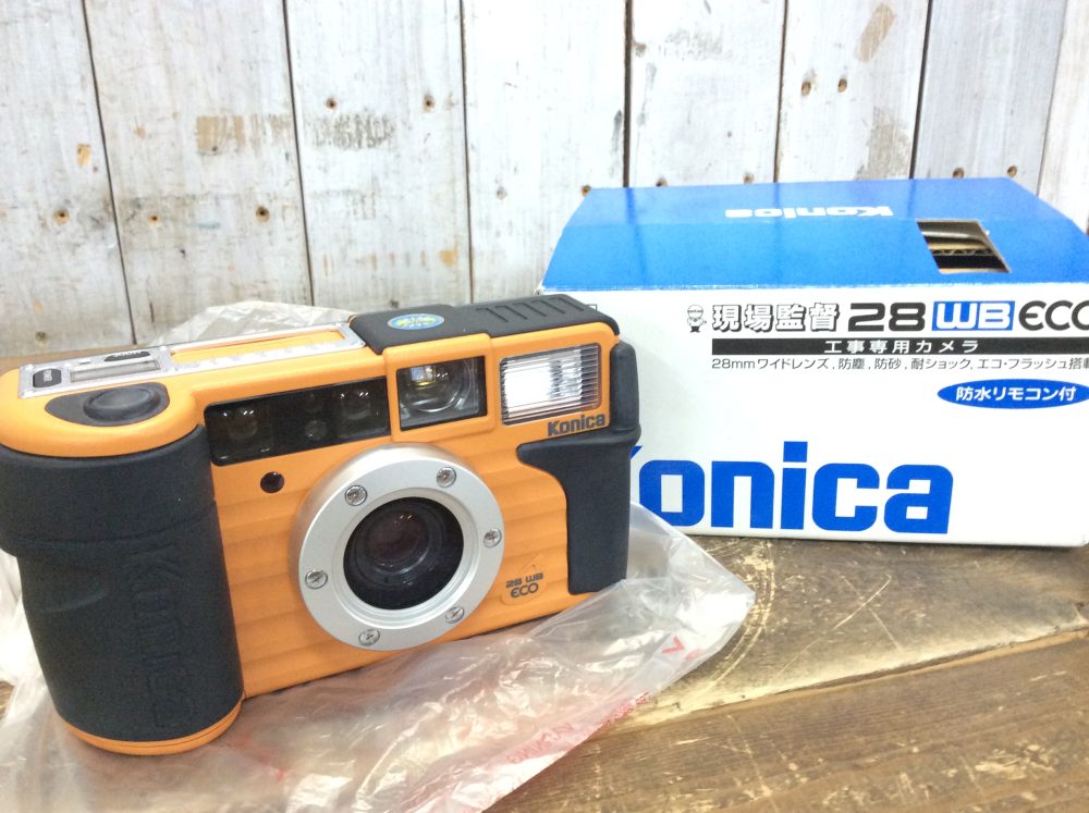 2025-04-11 KONICA コニカ ミノルタ コンパクトカメラ フィルムカメラ 28mmワイドレンズ 現場監督28WB ECO
