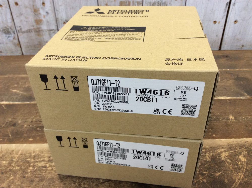 2025-04-07 MITSUBISHI 三菱電機 CC-Link IEフィールドネットワークマスタ・ローカルユニット QJ71GF11-T2