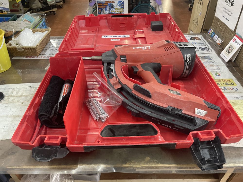 HILTI ヒルティ ガス式鋲打機 GX3