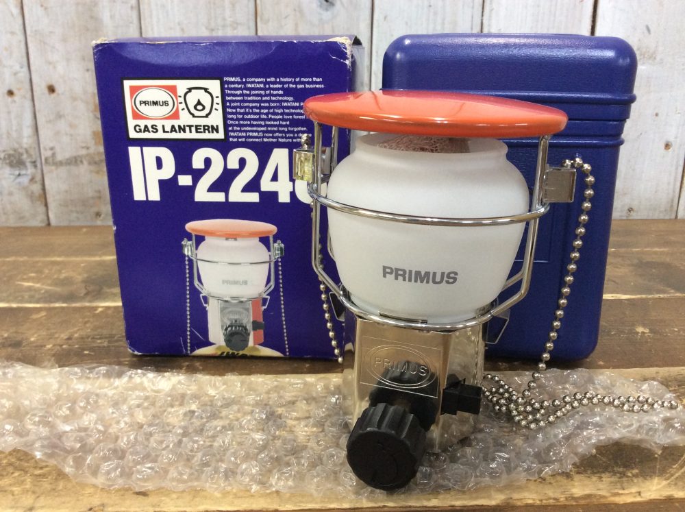 2025-05-24 PRIMUS プリムス ガスランタン レッド マントル付 IP-2248