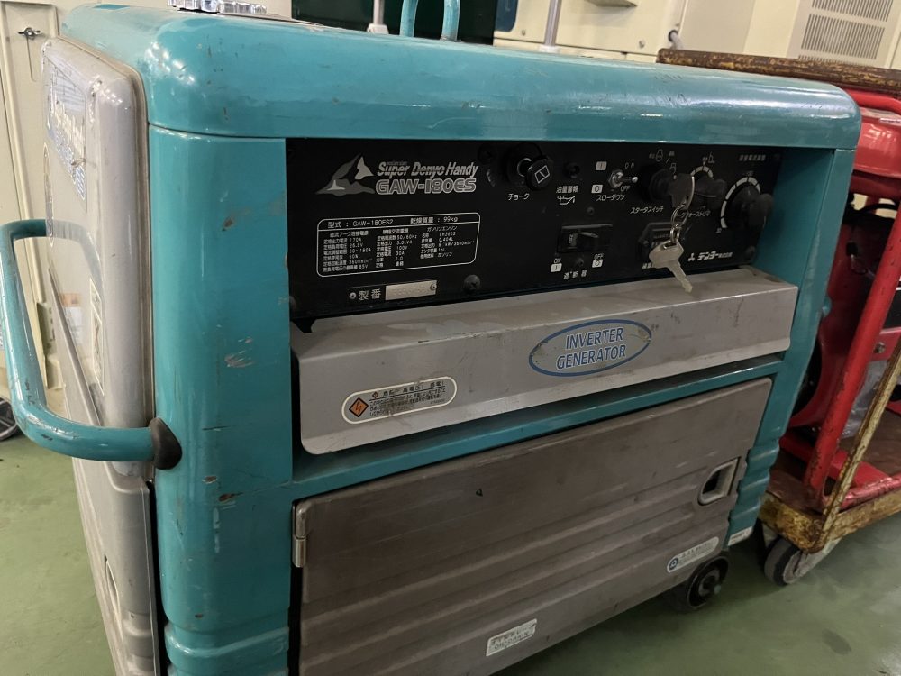 Denyo デンヨー 小型ガソリンエンジン溶接発電機 GAW-180ES