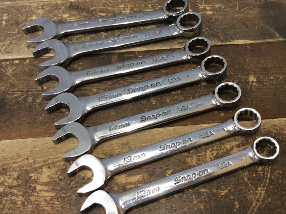 2025-05-23 Snap-on スナップオン コンビネーションレンチ 12mm～18mm SOEXM120～SOEXM180