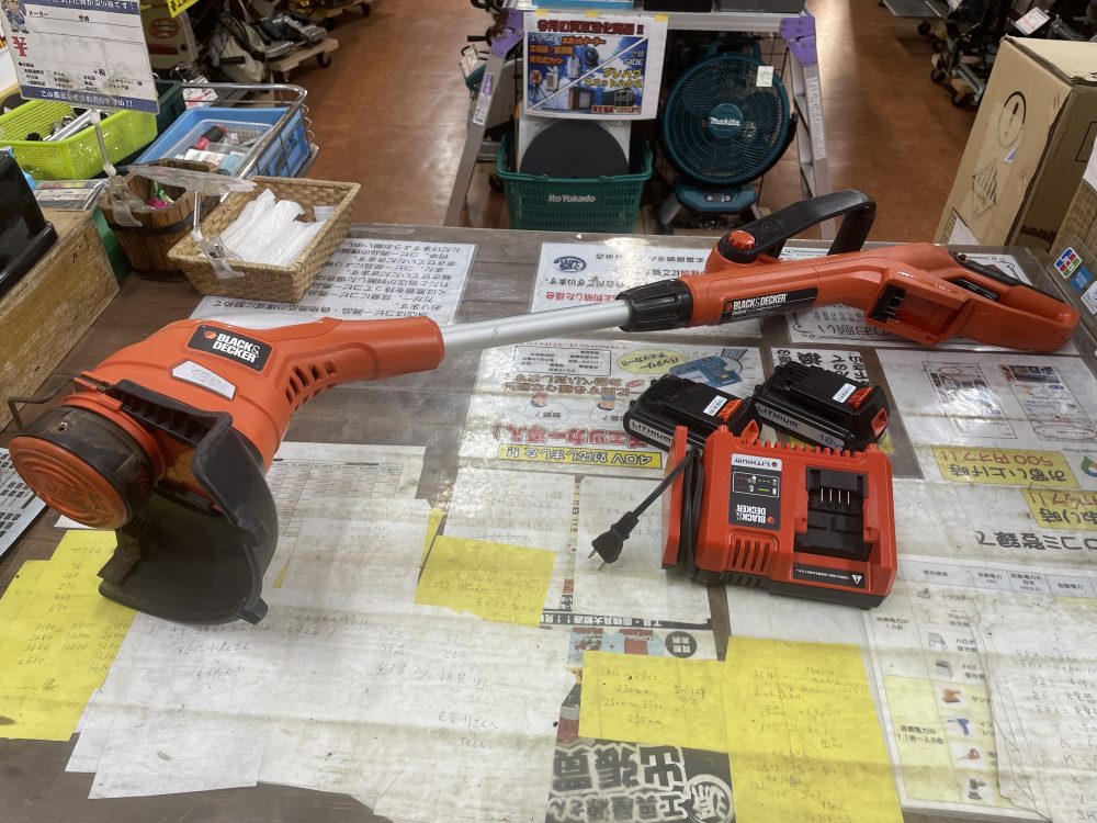 BLACK＆DECKER 18V コードレス 自給式ナイロントリマーGLC1825L