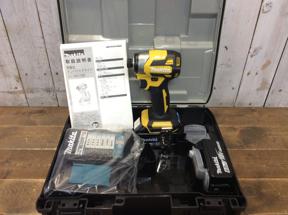 2025-06-08 makita マキタ 充電式インパクトドライバ TD173DGXFY イエロー