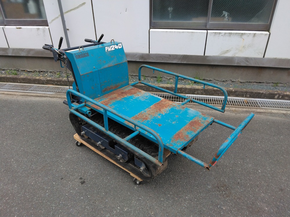 WINBULL YAMAGUCHI ウインブルヤマグチ 手動ダンプ クローラー運搬車 PM240-1