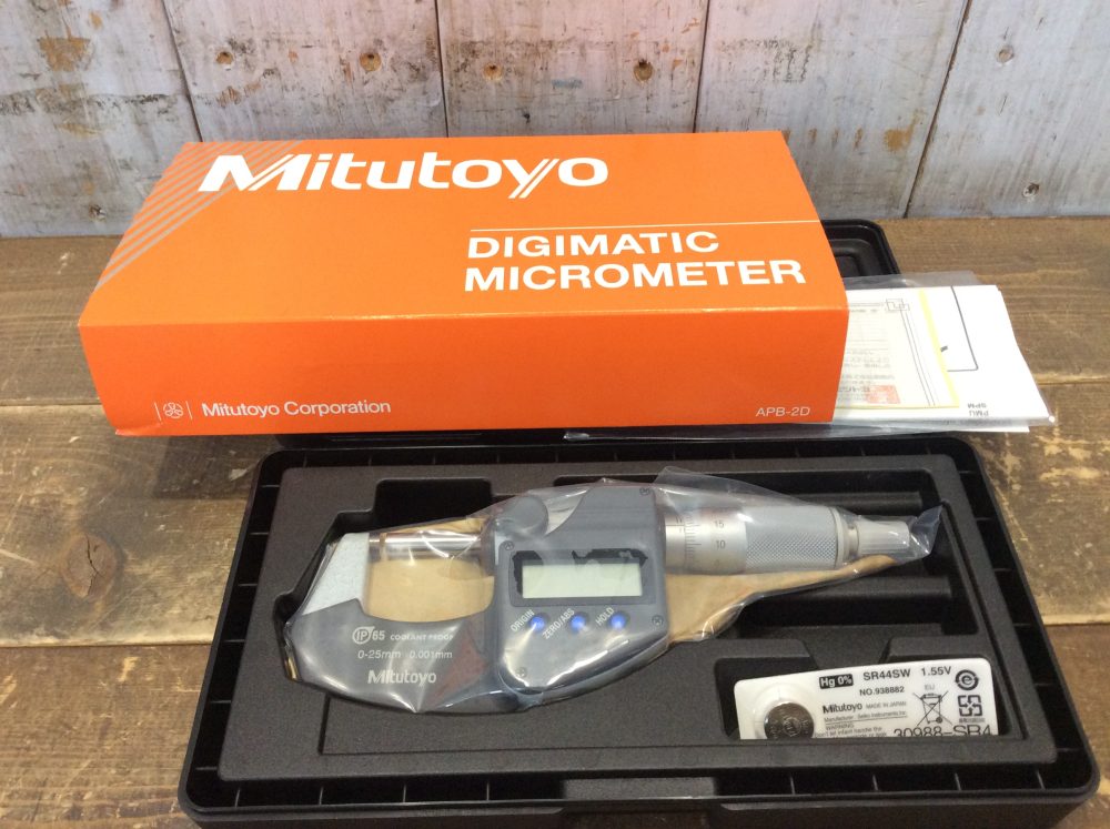 2025-06-19 Mitutoyo ミツトヨ クーラントプルーフマイクロメーター 0-25mm MDC-25PX 293-240-30