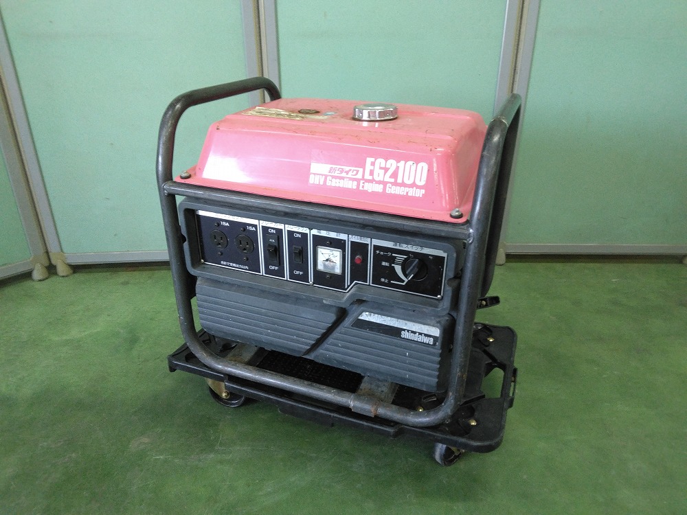 shindaiwa 新ダイワ エンジン発電機 EG2100