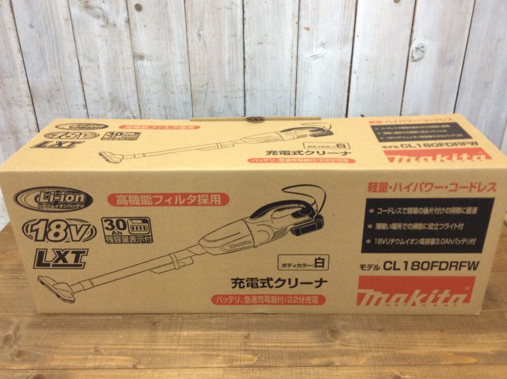 2025-09-14 makita マキタ 18V 充電式クリーナ 白 CL180FDRFW