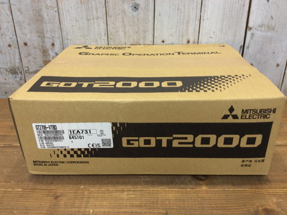 2025-09-26 MITUBISHI 三菱電機 GOT 表示器 タッチパネル 8.4型 GT2708-VTBD