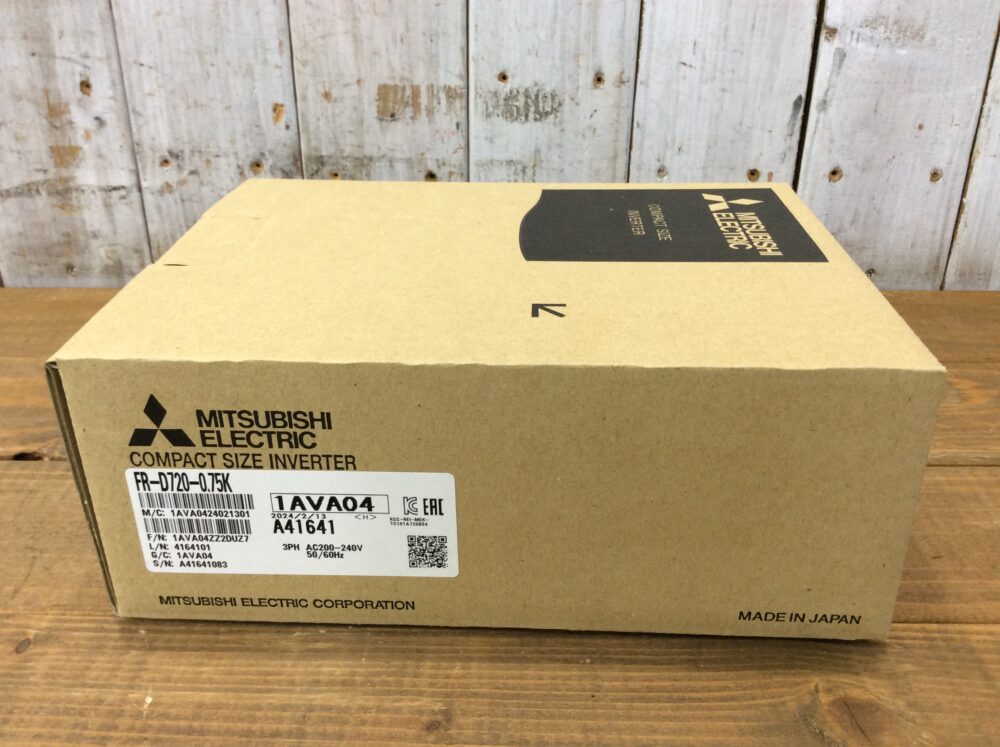 2025-09-20 MITSUBISHI 三菱電機 インバータ FR-D720-0.75K