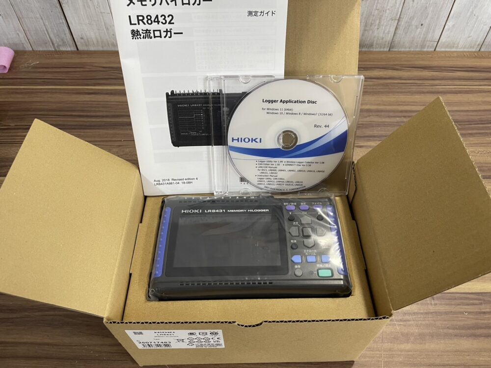 HIOKI 日置電機 メモリハイロガー LR8431