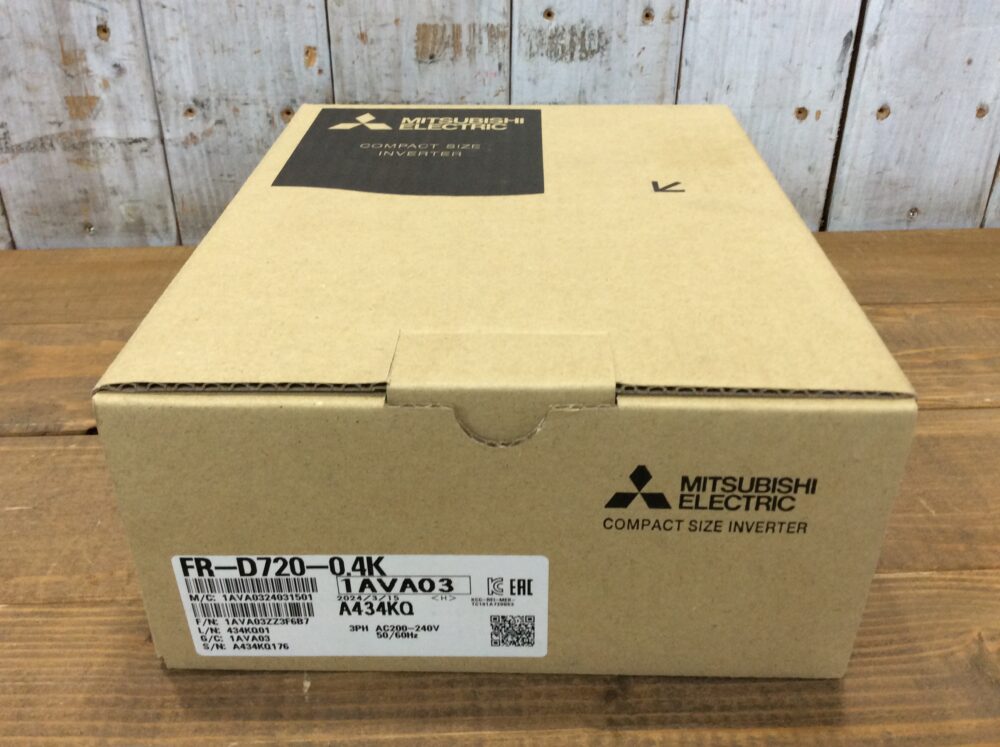 2025-10-17 MITSUBISHI 三菱電機 インバータ FR-D720-0.4K