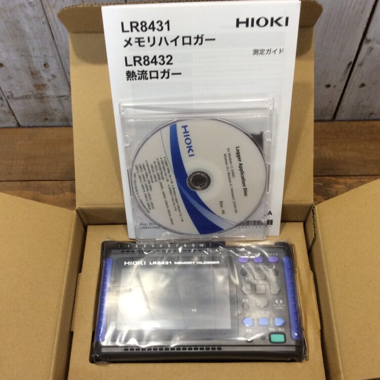 HIOKI 日置電機 メモリハイロガー LR8431