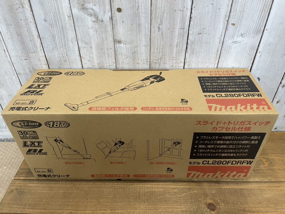 makita マキタ 18V 充電式クリーナ 白 CL280FDRFW
